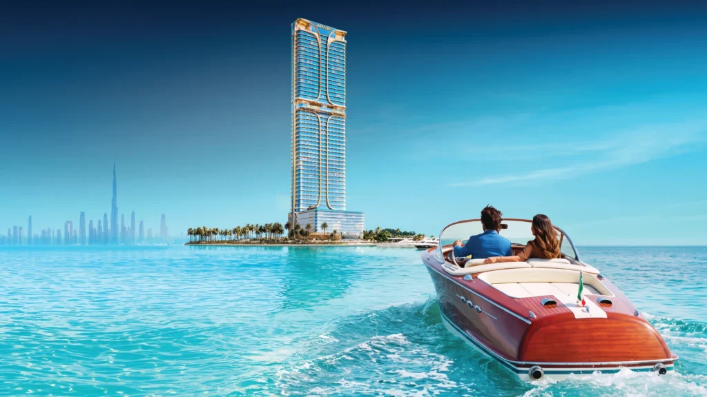 Shahrukhz Residences exterior — developer rendering