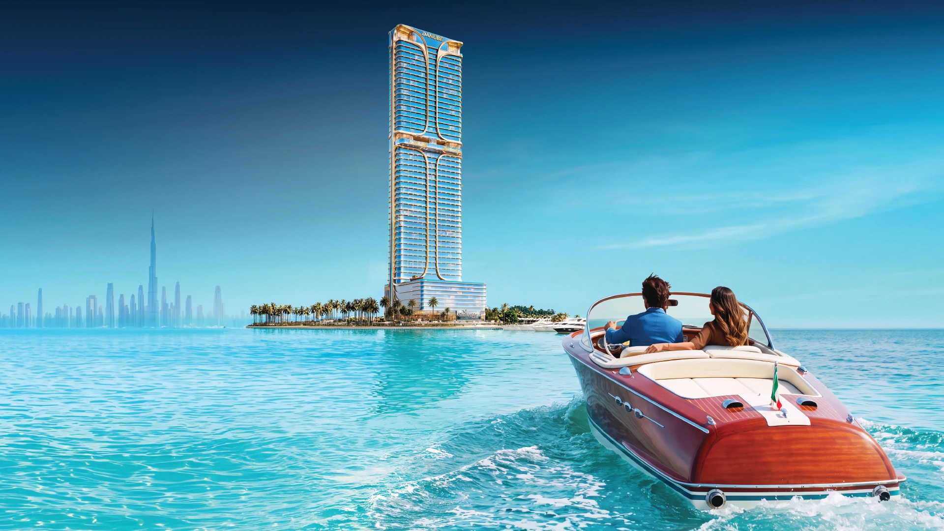 Shahrukhz Residences exterior — developer rendering